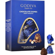 GODIVA 酥脆榛果圓頂巧克力, 1個, 280g
