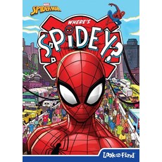 (英文圖書)Marvel Spider-Man: Where's Spidey? Look and Find 精裝版, Pi Kids, 英文