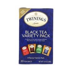 TWININGS 唐寧茶 綜合紅茶組, 4種口味, 1個