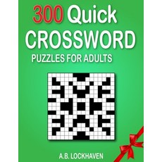 300 Quick Crossword Puzzles for Adults 平裝版, Twisted Key Publishing, LLC, 英文