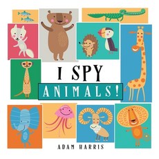 (英文圖書)I Spy Animals!: A Guessing Game for Kids 1-3 精裝版, Young Dreamers Press, 英文