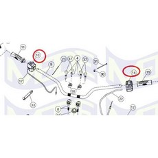 MEDE JAWA 42 BOBBER 20年後 原廠零件 左/右開關總成 把手/大燈/方向燈開關