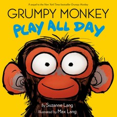 (英文圖書)Grumpy Monkey Play All Day 精裝版, Random House Studio, 英文