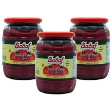 Sadaf 無鹽番茄醬, 3個, 700克