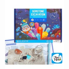JarMelo 原創美玩 STEAM化石考古玩具 地質寶石 JA94099 職業模擬, 詳見包裝, 1個