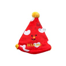 寵物啾啾聲響紙發聲生日帽, 紅, 綠, 黃