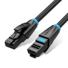 VENTION 威迅 Cat.6網路線 RJ45 高速網路線 乙太網路線 路由器 ADSL, 黑色, 200cm