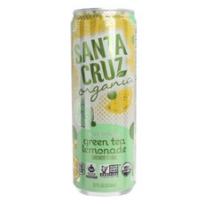 SANTA CRUZ organic 綠茶remonade, 1個, 355毫升