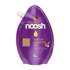 NOOSH 初榨杏仁油 烤大蒜, 1個, 237ml