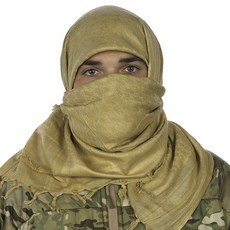 軍風圍巾, 1個, Desert Tan