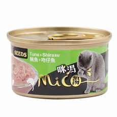 Mico 咪渴 機能貓湯罐/副食罐, 鮪魚+吻仔魚
