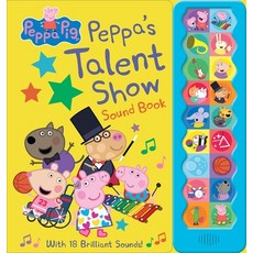 (英文圖書)Peppa Pig: Peppa's Talent Show Sound Book Board Books, Pi Kids, 英文, 硬頁書