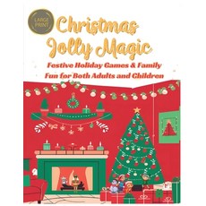 (英文圖書)Christmas Jolly Magic: Festive Holiday Games & Family Fun for Both Adults and Ch... 平裝版, Independently Published, 英文