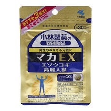 KOBAYASHI 小林製藥 Maca瑪卡高麗人參保健食品, 1個, 60片