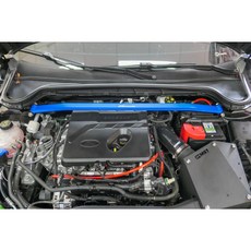 Hardrace 福特 Ford Focus MK4 引擎室拉桿 前上拉桿 (非2.3 ST適用) Q-0494, 藍色