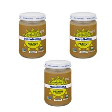 MaraNatha 罐裝花生醬, 3罐, 454g