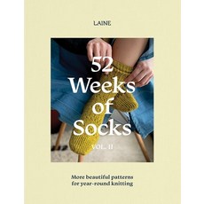 (英文圖書) 52 Weeks of Socks Vol. II: More Beautiful Patterns for Year-Round Knitting 平裝版, Hardie Grant Books, 英文