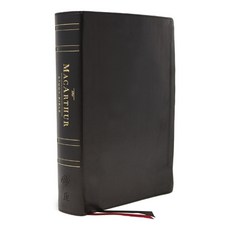 The Esv MacArthur Study Bible 2nd Edition Genuine Leather Black Thumb Indexed: Unleashing God's... Leather, Thomas Nelson, 英文, 皮革