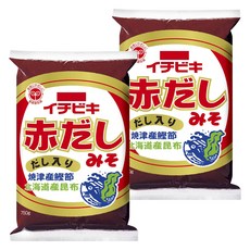 ICHIBIKI 一引 鰹魚昆布紅味噌醬, 2個, 750g