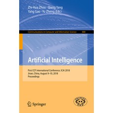 (英文圖書) Artificial Intelligence: First Ccf International Conference Icai 2018 Jinan China August ... 平裝版, Springer, 英文
