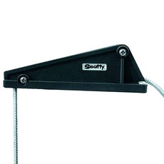 Scotty 無安裝固定錨鎖釣魚用具, 1個, 黑色
