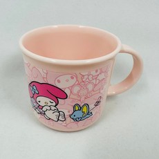 (小品日貨)現貨 美樂蒂兒童漱口杯 日本製SKATER 牙刷杯 200ML 銀離子抗菌, 粉色, 1個