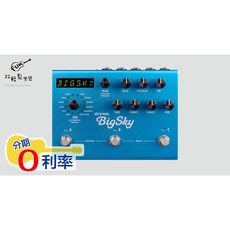 Strymon BigSky Reverb 數位殘響效果器，專業級殘響效果，多種音色選擇，適用於吉他、鍵盤等樂器, 詳見包裝