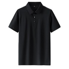 冰絲立領涼感短袖POLO衫