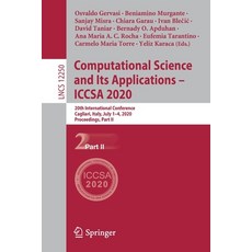 Computational Science and Its Applications - Iccsa 2020: 20th International Conference Cagliari It... 平裝版, Springer, 英文