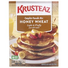 KRUSTEAZ Pancake Mix Honey Wit 輕盈蓬鬆, 1個, 714克