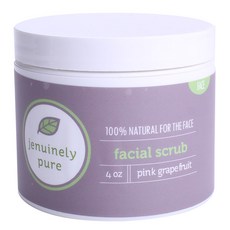 JENUINELY PURE 臉部磨砂膏 粉紅葡萄柚, 1個, 118ml