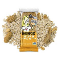 BOBO'S OAT BARS Stuf花生醬燕麥棒 蛋白質7g, 1個, 70.8克