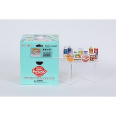 IWAKO造型橡皮擦點心飲料系列, 1盒, Multi-color