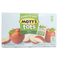 莫特兒童蘋果汁飲料, 1個, 蘋果