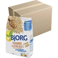 BjORG Porridge 3麥片, 4個, 375g