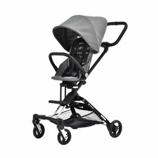 unilove On The Go馬奇車 成長型輕便推車, 雲霧灰