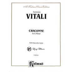 凱翊︱Kalmus 韋塔利G小調夏康舞曲中提琴鋼琴樂譜：巴洛克經典，提升演奏技巧, 韋塔利：G小調夏康舞曲 中提琴與鋼琴樂譜