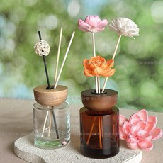 擴香瓶 玻璃瓶 家居香氛裝飾, 透明, 1個, 150ml, no