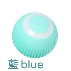 智慧自動逗貓球, 1個, 藍色, 粉色