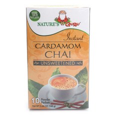 Nature's Guru 即食小荳蔻奶茶（不加糖）, 10入, 16g