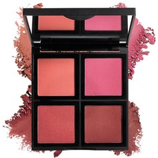 e.l.f. 4色腮紅盤 16g, Dark, 1盒