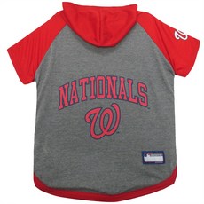 DoggieNation 狗狗連帽T恤, Washington Nationals, 1個