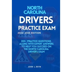 (英文圖書) North Carolina Practice Exam: 200+ practice questions along with expert answers... 平裝版, Independently Published, 英文
