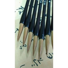 耕硯齋-毛筆專賣店 長鋒狼毫(黑桿)毛筆，適合行草書體，王羲之智永王鐸等書體