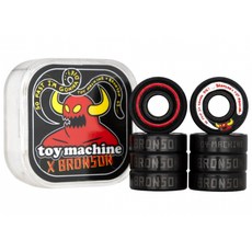 BRONSON X TOY MACHINE G3滑板培林，高速順暢，耐用穩定，極致滑板體驗, 詳見包裝