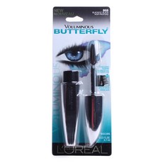 L'OREAL PARIS 巴黎萊雅 可水洗豐盈睫毛膏 6.7ml, 1個, 最黑的黑