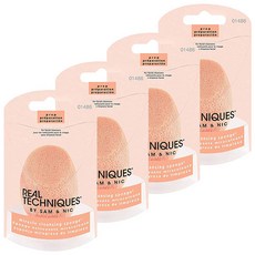 Real Techniques 素色美妝蛋, 4個, 黃色的