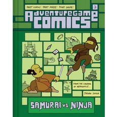 (英文圖書)Adventuregame Comics: Samurai vs. Ninja (Book 3): An Interactive Graphic Novel 精裝版, Harry N. Abrams, 英文