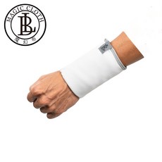 BL魔幻布 多功能加壓護腕(素色系列) - 運動護腕 手腕保護 吸濕排汗, 反光白, 1個