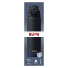 THERMOS 膳魔師 彈蓋式不鏽鋼真空斷熱運動水壺, 720ml, 1個